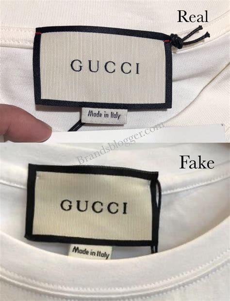 gucci polo t shirt replica|how to check gucci t shirt.